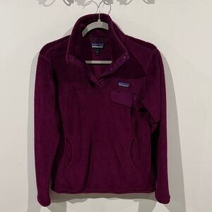 Patagonia Maroon Fleece Jacket